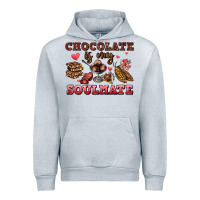 Heather Grey chocolate is my soulmate Urban Hoodie - AdoDesignShop