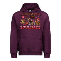 Mauve Wine chocolate is my soulmate Urban Hoodie - AdoDesignShop