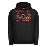 Pigment Black chocolate is my soulmate Urban Hoodie - AdoDesignShop
