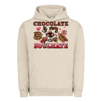 Pigment French Oak chocolate is my soulmate Urban Hoodie - AdoDesignShop