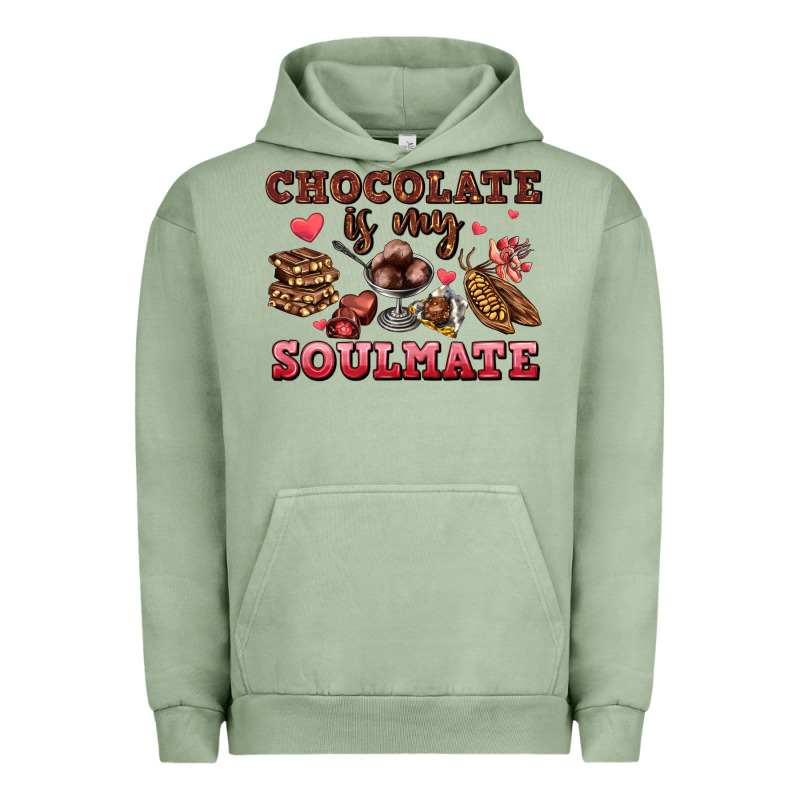 Chocolate Is My Soulmate Urban Hoodie by AdoDesignShop | Teevron