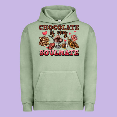 Chocolate Is My Soulmate Urban Hoodie Designed By Adodesignshop
