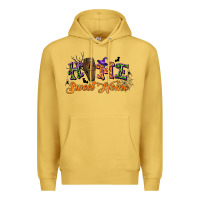 Antique Gold halloween home sweet home Premium Hoodie - BundleAndBundleShop
