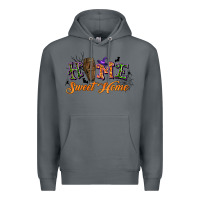 Rock halloween home sweet home Premium Hoodie - BundleAndBundleShop