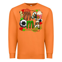 Carrot mama soccer with popcorn Premium Sweatshirt - texasbilliewilder
