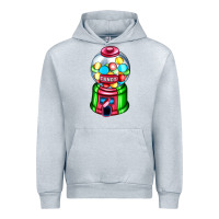 Heather Grey candy machine Urban Hoodie - AdoDesignShop