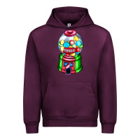 Mauve Wine candy machine Urban Hoodie - AdoDesignShop