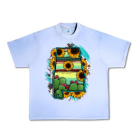 Grape Ice Alabama Map Sunflower Cactus Serape Urban Heavy Tee - RanaPortraitStore