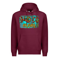 Burgundy rodeo mom Premium Hoodie - JahusDesignShop