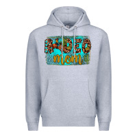 Heather Grey rodeo mom Premium Hoodie - JahusDesignShop