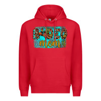Red rodeo mom Premium Hoodie - JahusDesignShop