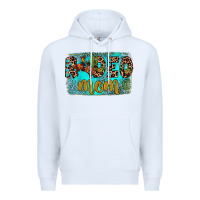 White rodeo mom Premium Hoodie - JahusDesignShop