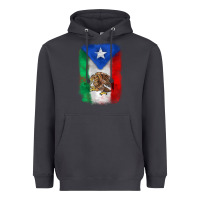 Smoke mexico and puerto rico flag Heavyweight Hoodie - Zillion Design Studio
