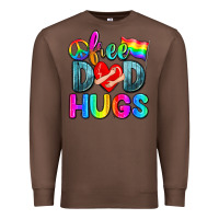 Chestnut free dad hugs Premium Sweatshirt - Zillion Design Studio