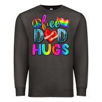 Smoke free dad hugs Premium Sweatshirt - Zillion Design Studio