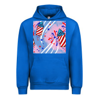 Cobalt patriotic fireworks Urban Hoodie - BundleAndBundleShop