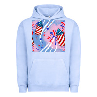 Pigment Grape Ice patriotic fireworks Urban Hoodie - BundleAndBundleShop