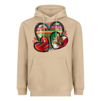 Mushroom mexican hearts Heavyweight Hoodie - Zillion Design Studio