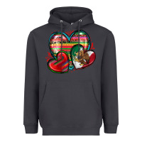 Smoke mexican hearts Heavyweight Hoodie - Zillion Design Studio