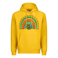 Lemon autism heart ribbon rainbow Premium Hoodie - AdoDesignShop