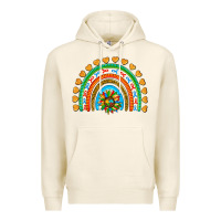 Tofu autism heart ribbon rainbow Premium Hoodie - AdoDesignShop