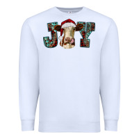 White christmas joy with heifer cow Premium Sweatshirt - RanaPortraitStore