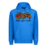True Royal peace love rodeo Premium Hoodie - JahusDesignShop