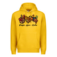 Lemon peace love rodeo Premium Hoodie - JahusDesignShop