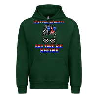 Forest Green just call me pretty and take me racing Urban Hoodie - JahusDesignShop