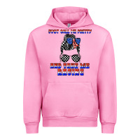 Fuchsia Pink just call me pretty and take me racing Urban Hoodie - JahusDesignShop