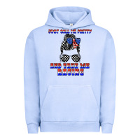 Pigment Grape Ice just call me pretty and take me racing Urban Hoodie - JahusDesignShop