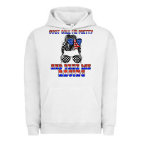 Pigment Lunar Rock just call me pretty and take me racing Urban Hoodie - JahusDesignShop