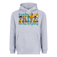 Heather Grey if one has faith one has everything Heavyweight Hoodie - texasbilliewilder