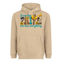 Mushroom if one has faith one has everything Heavyweight Hoodie - texasbilliewilder