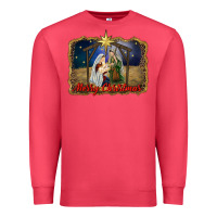 Cardinal merry christmas holy family Premium Sweatshirt - RanaPortraitStore