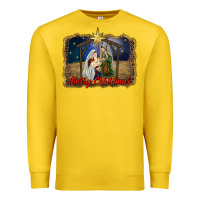Lemon merry christmas holy family Premium Sweatshirt - RanaPortraitStore