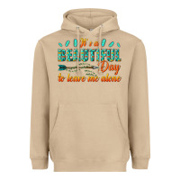 Mushroom its a beautiful day to leave me alone Heavyweight Hoodie - texasbilliewilder