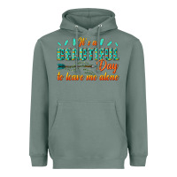 Sage its a beautiful day to leave me alone Heavyweight Hoodie - texasbilliewilder