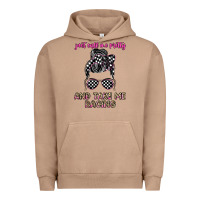 Pigment Burro just call me pretty and take me racing Urban Hoodie - JahusDesignShop