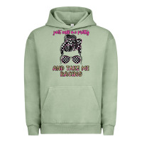 Pigment Oil Green just call me pretty and take me racing Urban Hoodie - JahusDesignShop