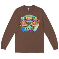 Chestnut summer time sunset glasses Long Sleeve Tee - BarkalooDesign