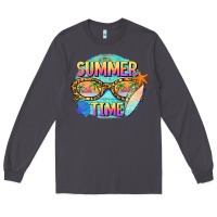 Smoke summer time sunset glasses Long Sleeve Tee - BarkalooDesign