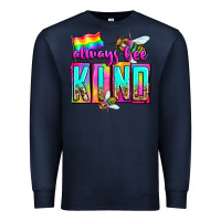Navy always bee kind Premium Sweatshirt - Zillion Design Studio