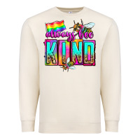 Sandshell always bee kind Premium Sweatshirt - Zillion Design Studio