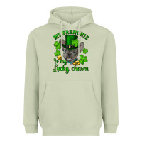 Matcha st.patrick's day my french bulldog is my lucky charm Heavyweight Hoodie - RanaPortraitStore