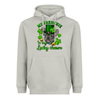 Moon Dust st.patrick's day my french bulldog is my lucky charm Heavyweight Hoodie - RanaPortraitStore