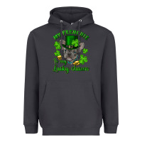 Smoke st.patrick's day my french bulldog is my lucky charm Heavyweight Hoodie - RanaPortraitStore