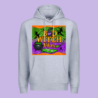 Bad Witch Vibes Tumbler Premium Hoodie Designed By Bundleandbundleshop