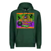 Sports Green bad witch vibes tumbler Premium Hoodie - BundleAndBundleShop