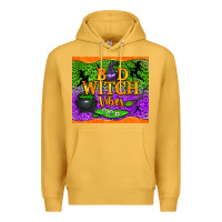 Mustard bad witch vibes tumbler Premium Hoodie - BundleAndBundleShop